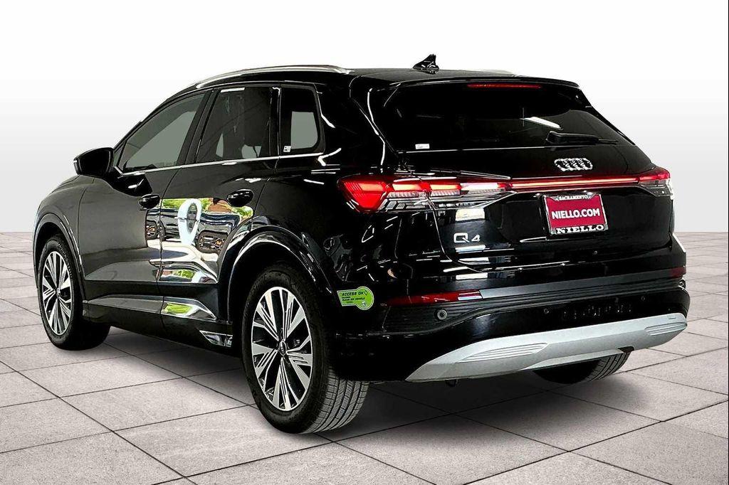 used 2023 Audi Q4 e-tron car, priced at $25,645