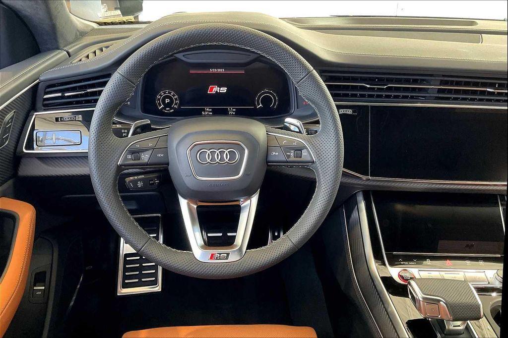 new 2025 Audi RS Q8 car, priced at $132,381