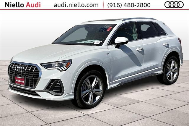 new 2024 Audi Q3 car, priced at $48,380