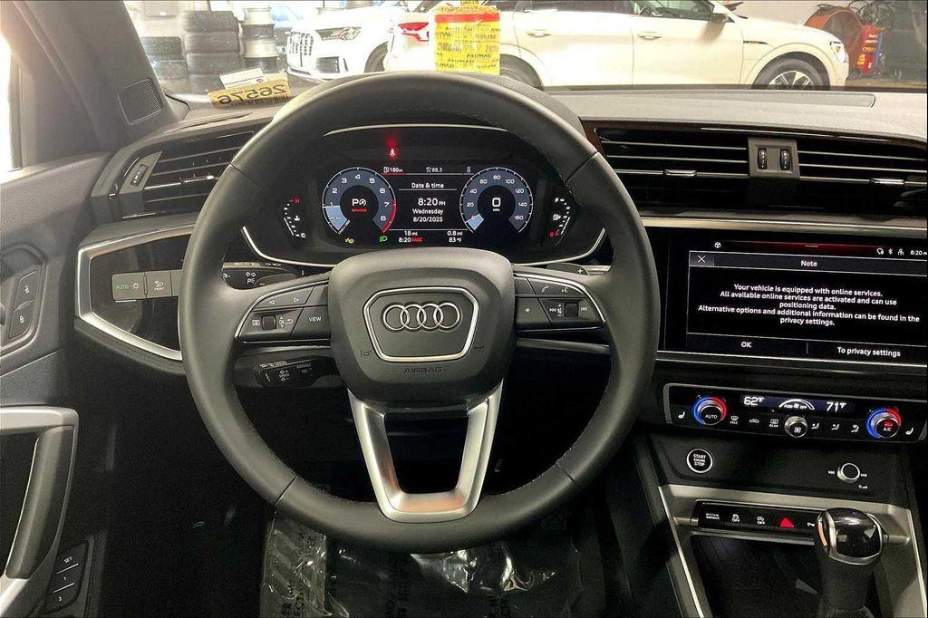 new 2025 Audi Q3 car, priced at $43,555