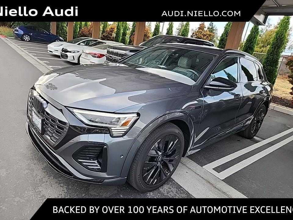 used 2024 Audi Q8 e-tron car, priced at $45,986