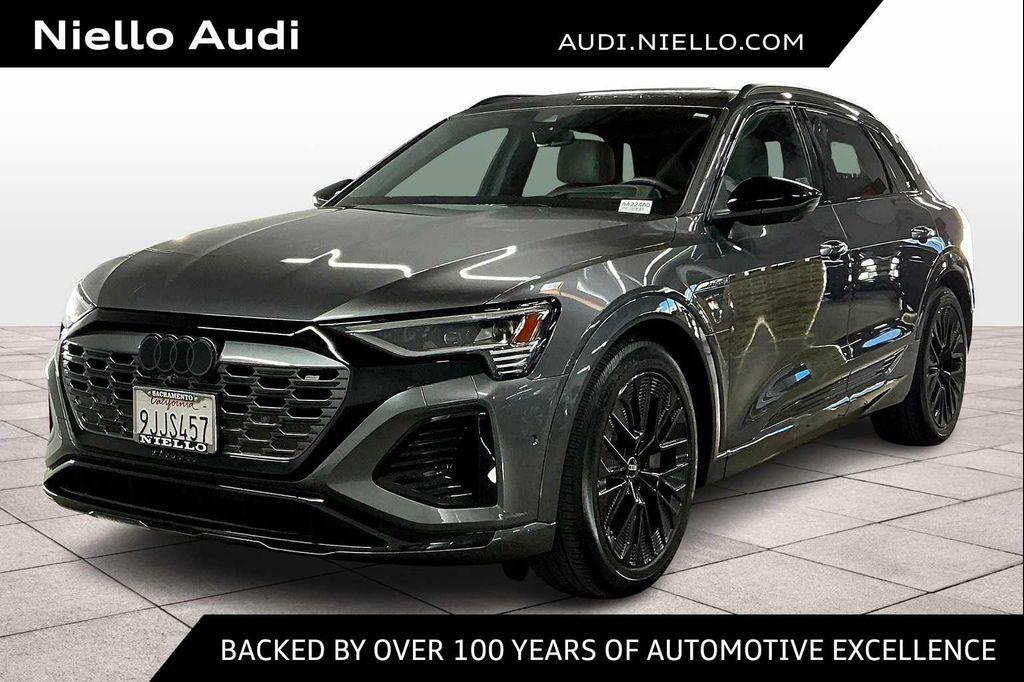 used 2024 Audi Q8 e-tron car, priced at $46,425