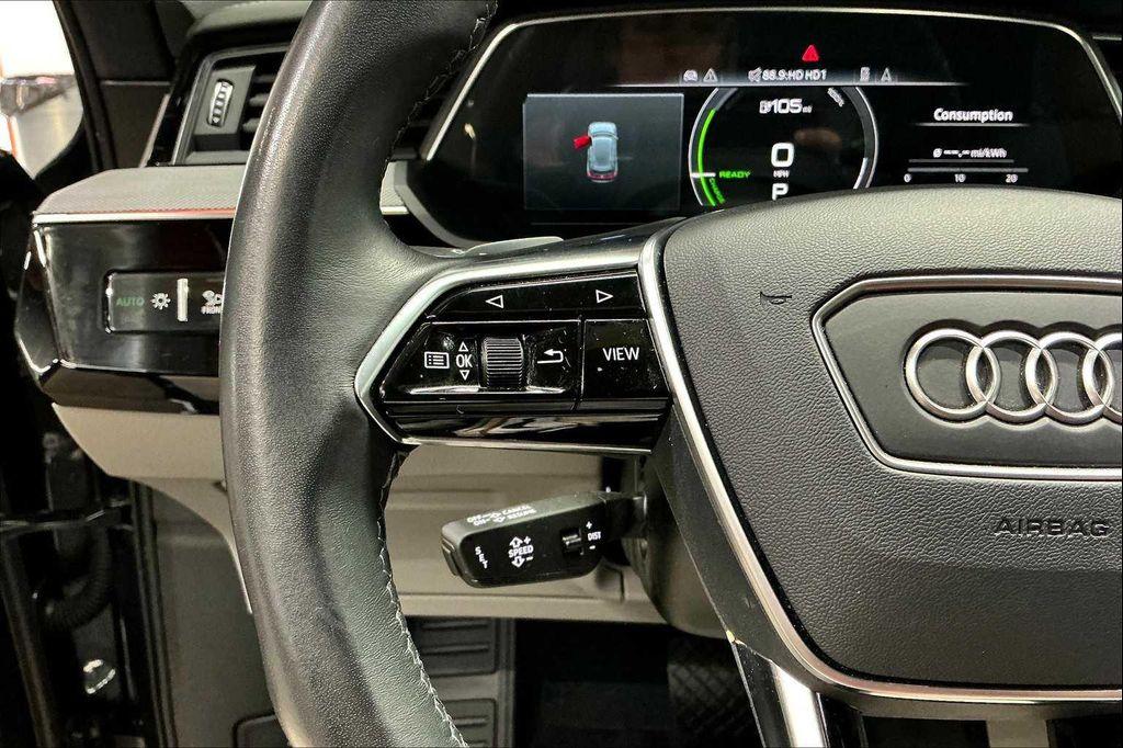 used 2024 Audi Q8 e-tron car, priced at $46,425