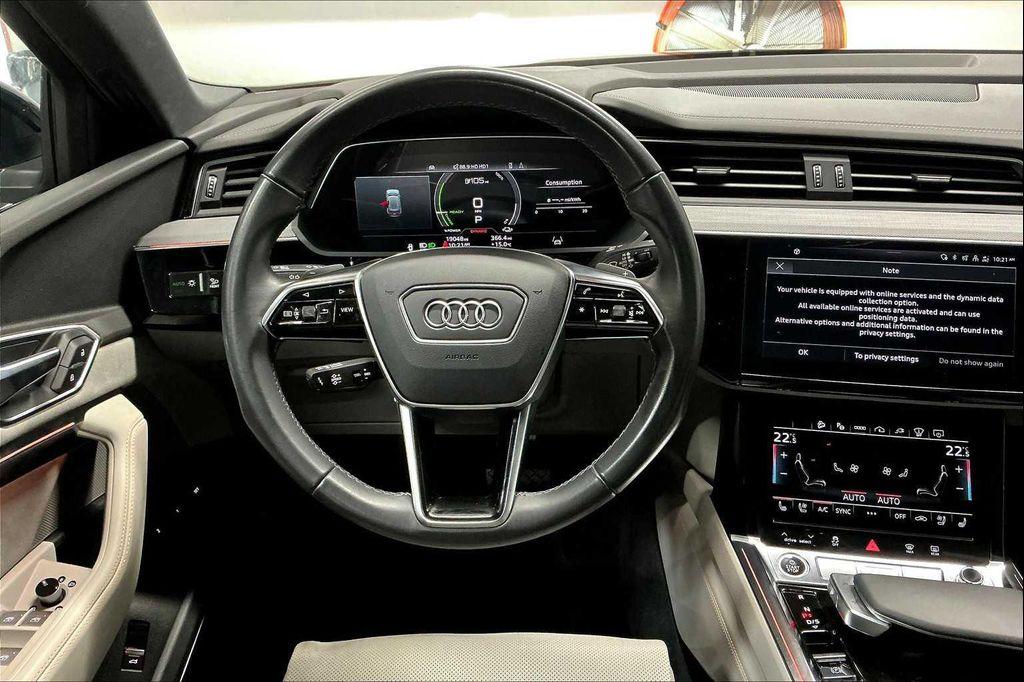 used 2024 Audi Q8 e-tron car, priced at $46,425