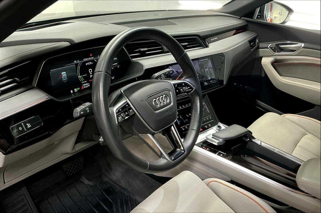used 2024 Audi Q8 e-tron car, priced at $46,425