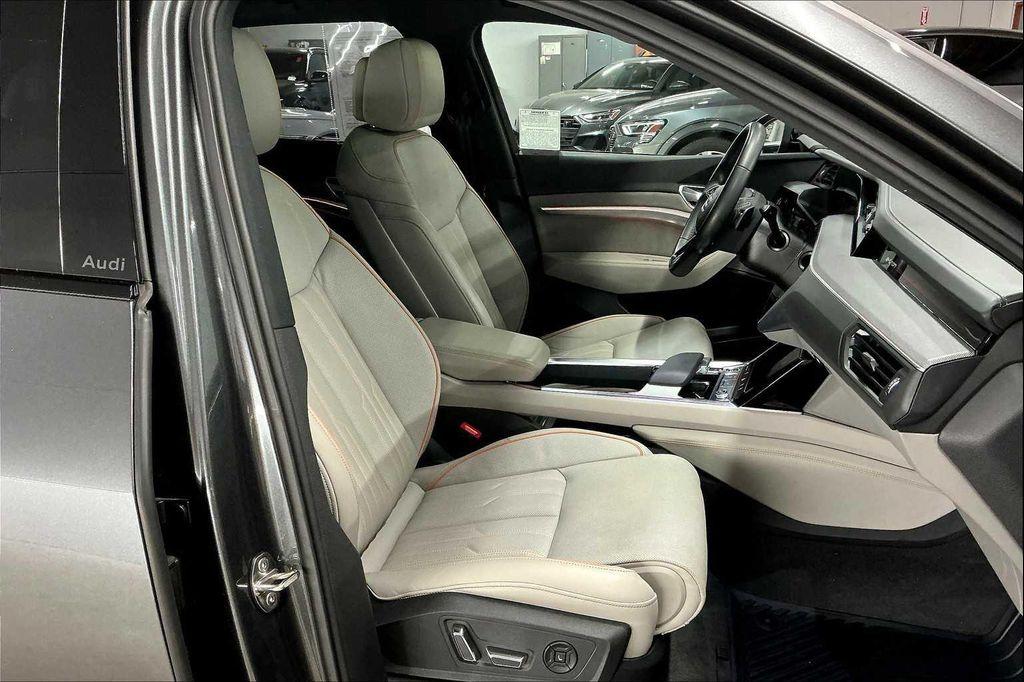 used 2024 Audi Q8 e-tron car, priced at $46,425