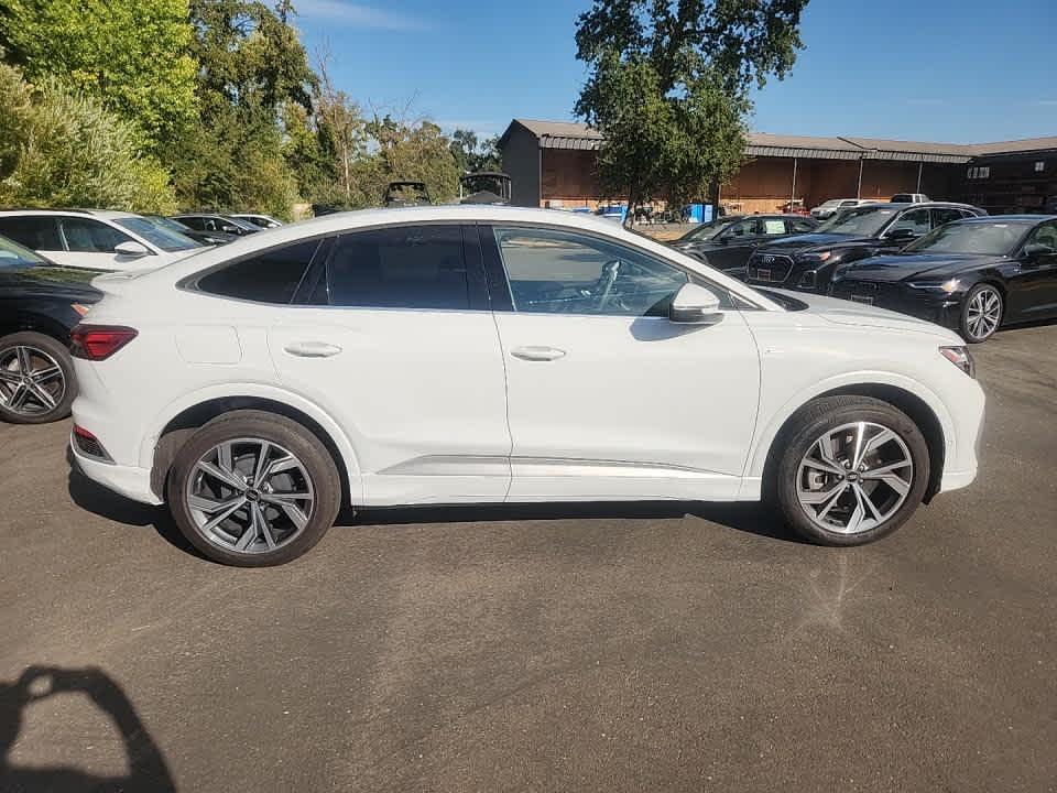 used 2023 Audi Q4 e-tron Sportback car, priced at $29,931