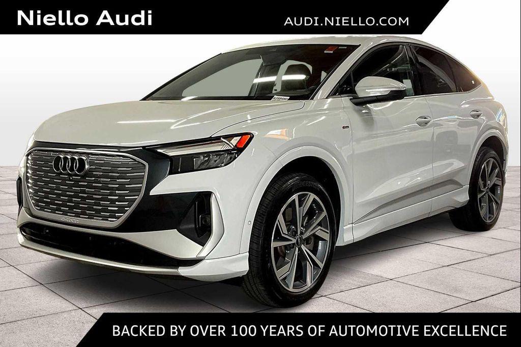 used 2023 Audi Q4 e-tron Sportback car, priced at $29,621