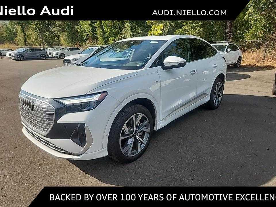 used 2023 Audi Q4 e-tron Sportback car, priced at $29,931