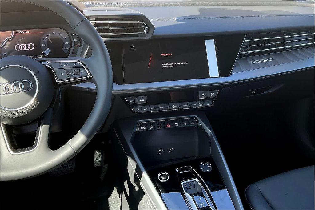 new 2025 Audi A3 car, priced at $43,540