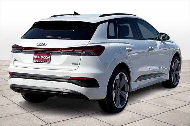 new 2025 Audi Q4 e-tron car, priced at $63,190