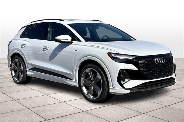 new 2025 Audi Q4 e-tron car, priced at $63,190