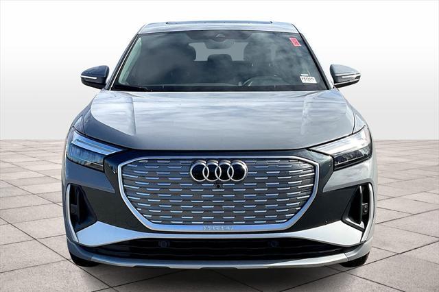 new 2025 Audi Q4 e-tron Sportback car, priced at $59,495