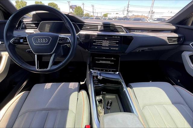 used 2022 Audi e-tron car, priced at $42,236