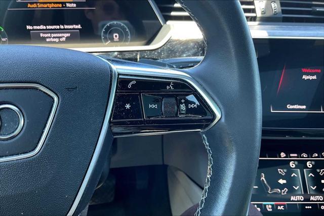 used 2022 Audi e-tron car, priced at $42,236