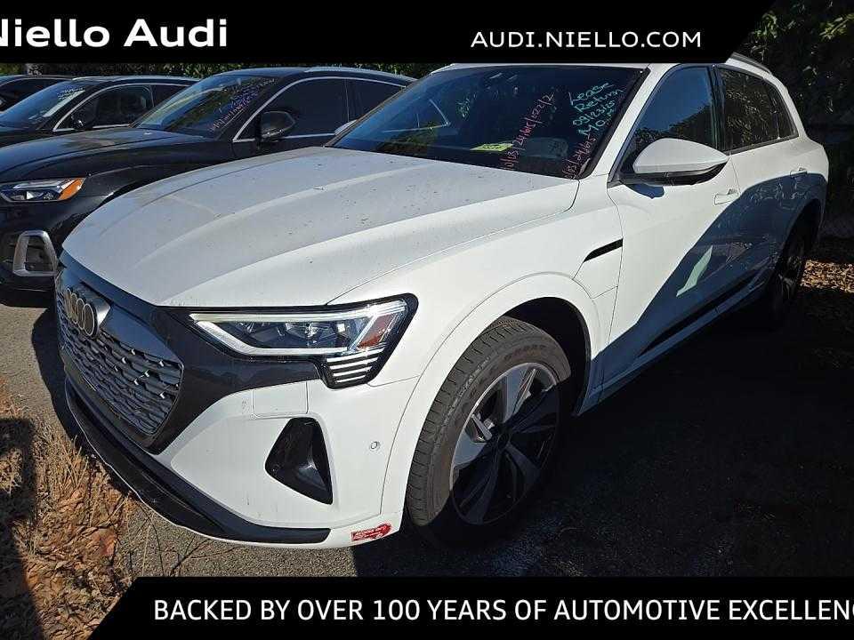 used 2024 Audi Q8 e-tron car, priced at $35,925