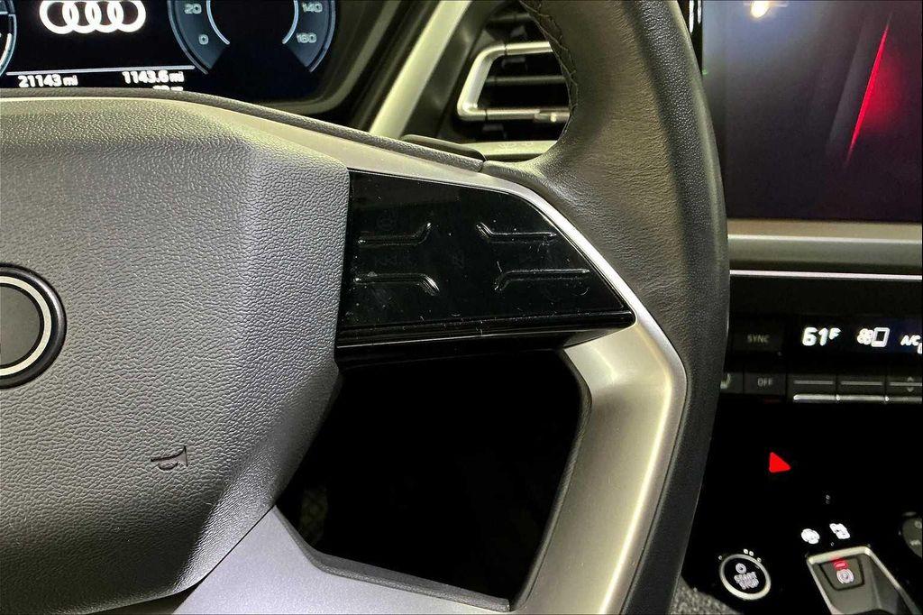 used 2024 Audi Q4 e-tron car, priced at $30,850