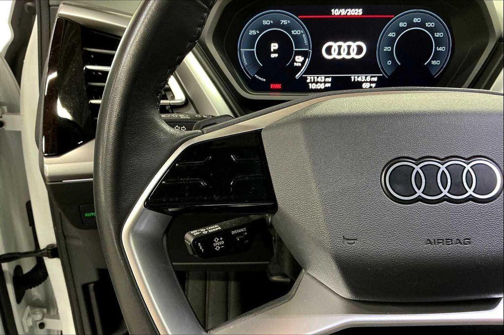 used 2024 Audi Q4 e-tron car, priced at $30,850