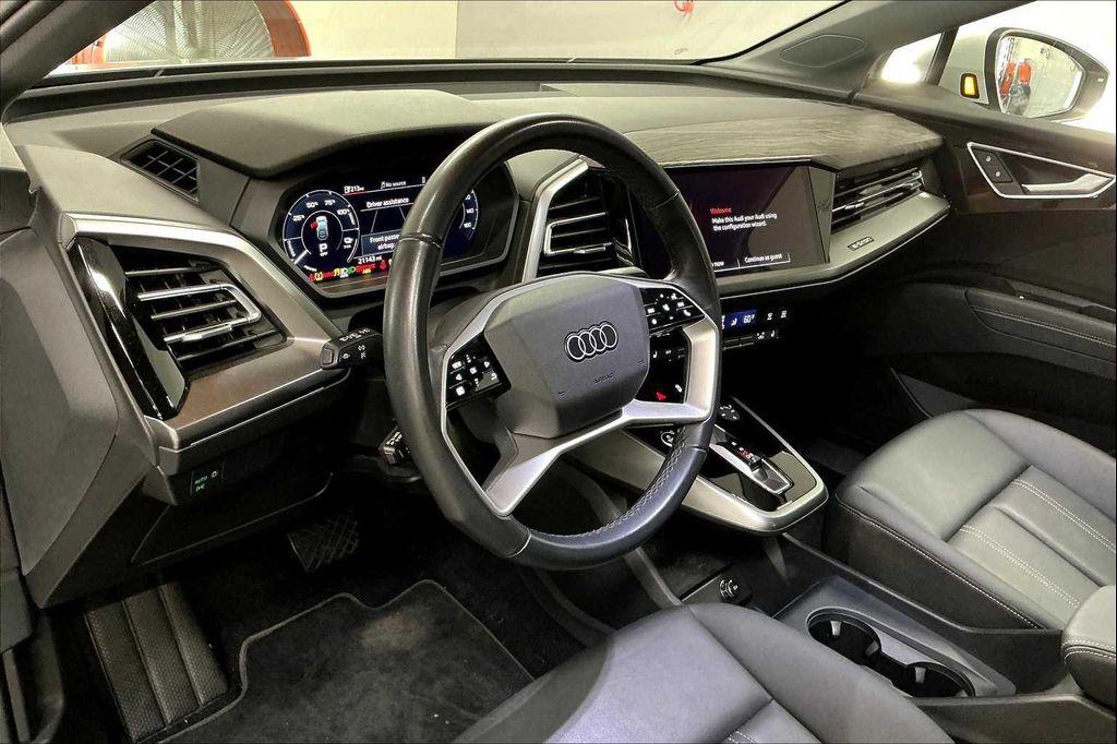 used 2024 Audi Q4 e-tron car, priced at $30,850