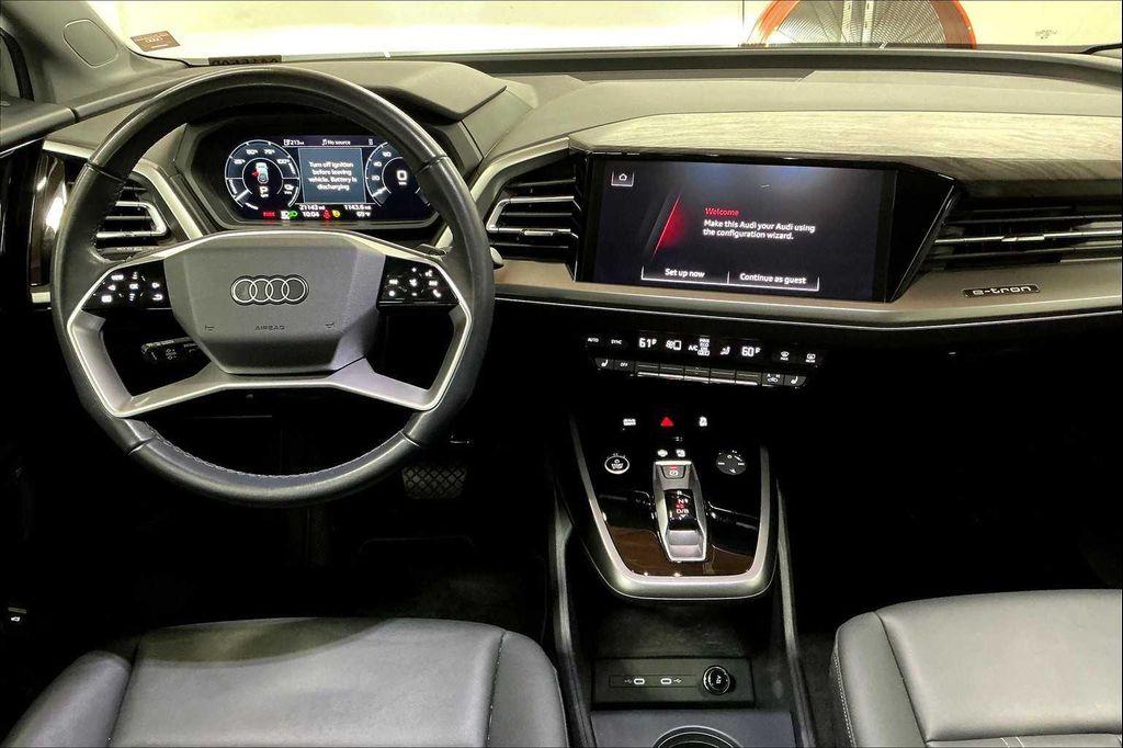 used 2024 Audi Q4 e-tron car, priced at $30,850