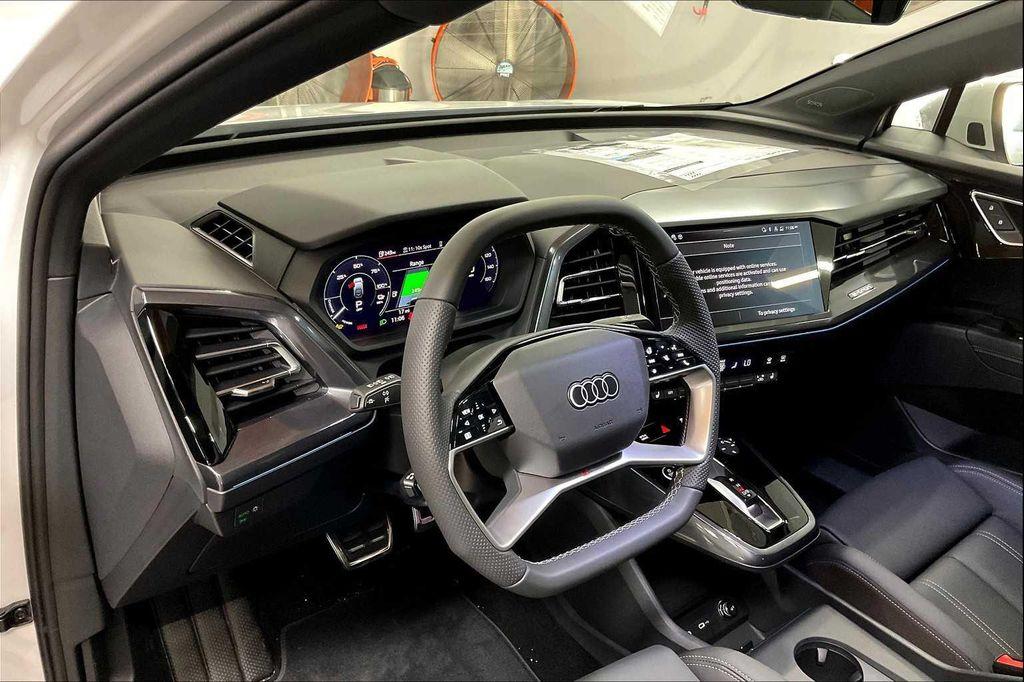 new 2025 Audi Q4 e-tron Sportback car, priced at $67,185