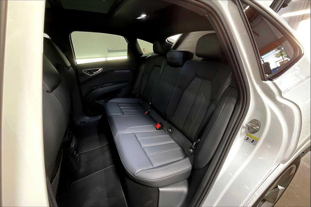 new 2025 Audi Q4 e-tron Sportback car, priced at $67,185