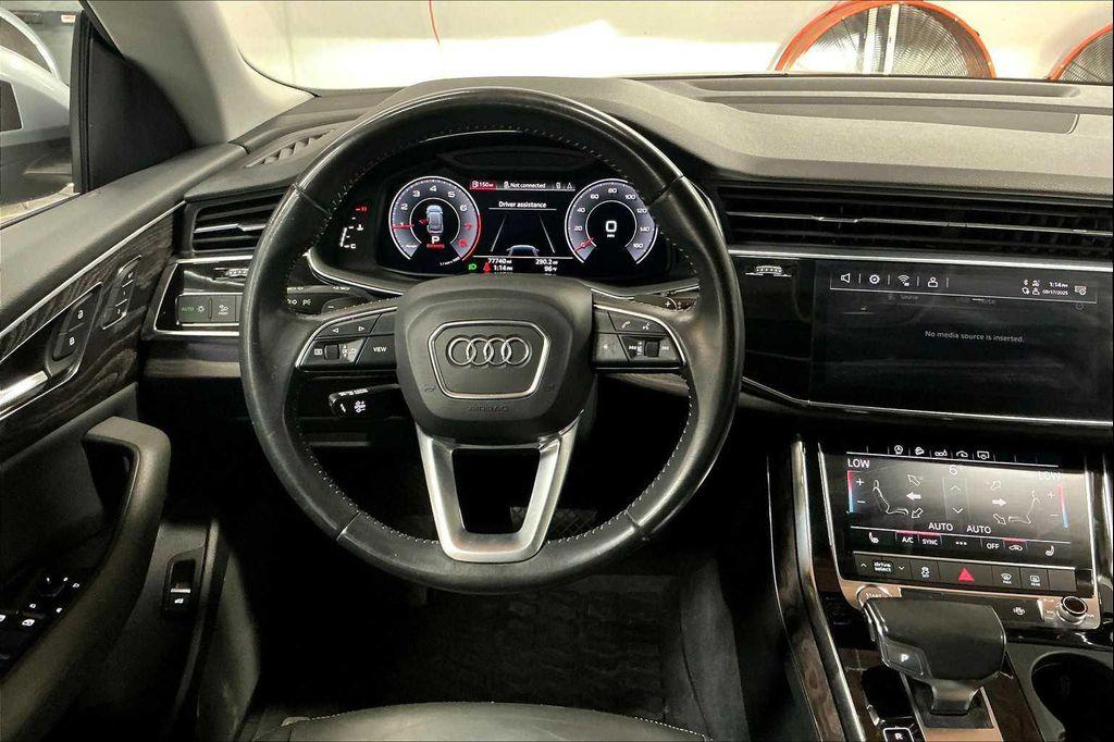 used 2019 Audi Q8 car, priced at $27,650