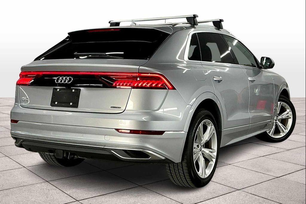 used 2019 Audi Q8 car, priced at $27,650