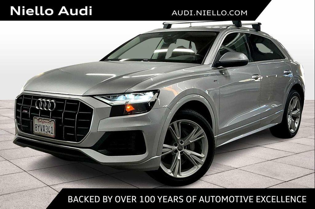 used 2019 Audi Q8 car, priced at $27,650