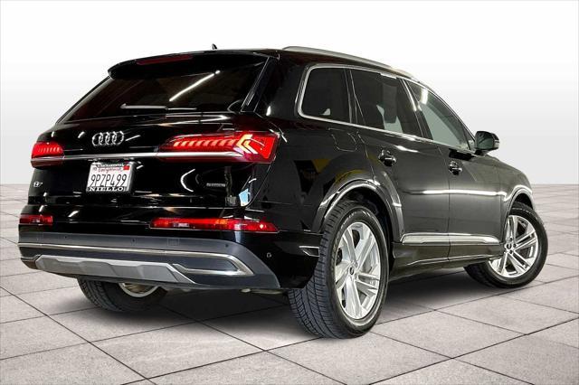 used 2021 Audi Q7 car, priced at $30,109