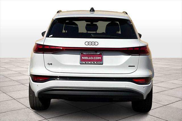new 2025 Audi Q6 e-tron car, priced at $70,140