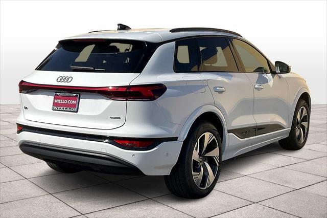 new 2025 Audi Q6 e-tron car, priced at $70,140