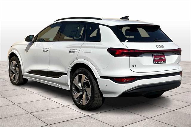 new 2025 Audi Q6 e-tron car, priced at $70,140