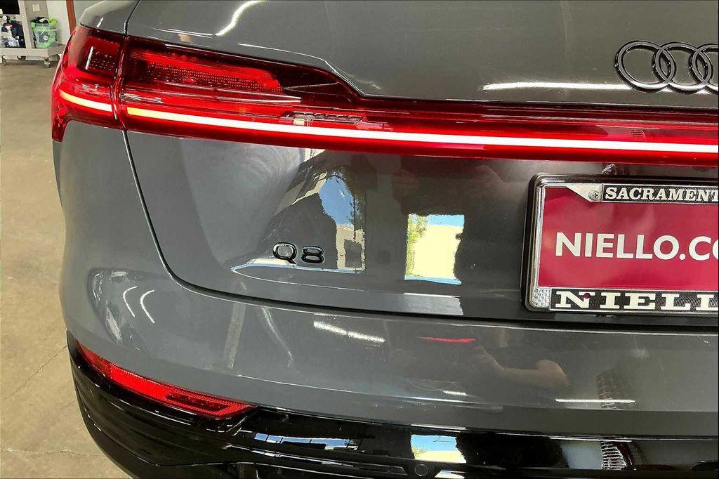 used 2024 Audi Q8 e-tron car, priced at $40,875