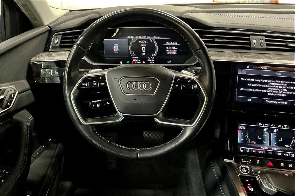 used 2024 Audi Q8 e-tron car, priced at $40,875
