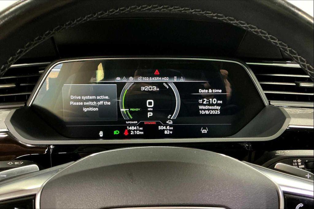 used 2024 Audi Q8 e-tron car, priced at $40,875