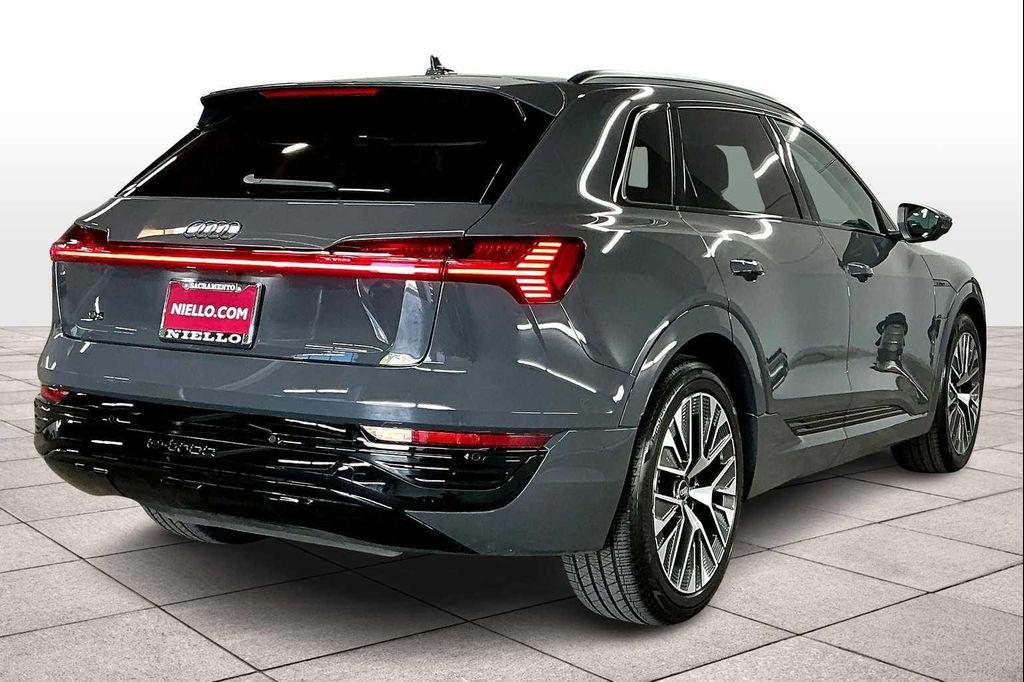used 2024 Audi Q8 e-tron car, priced at $40,875