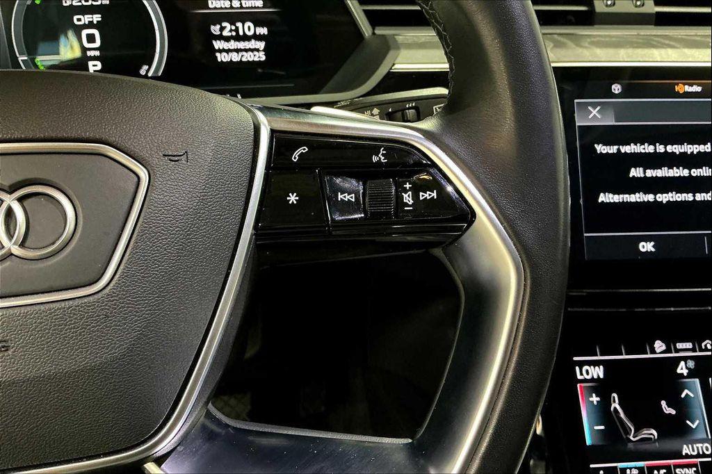 used 2024 Audi Q8 e-tron car, priced at $40,875