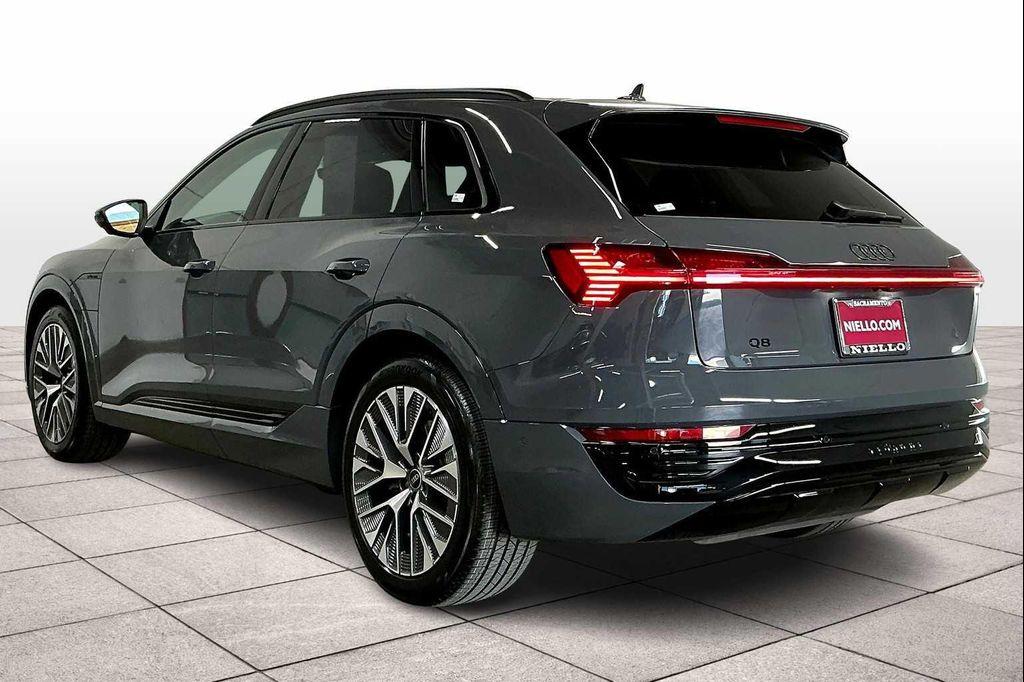 used 2024 Audi Q8 e-tron car, priced at $40,875