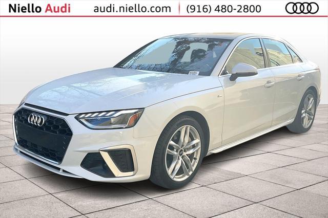 used 2024 Audi A4 car, priced at $35,441