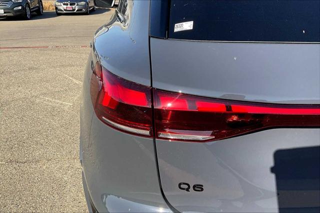 new 2025 Audi Q6 e-tron car, priced at $73,895