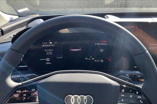 new 2025 Audi Q6 e-tron car, priced at $73,895
