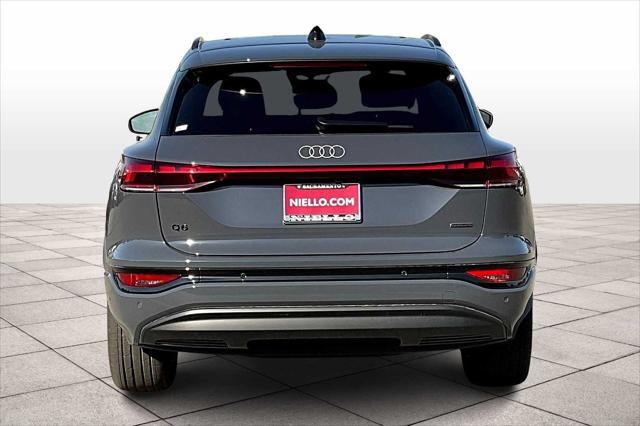 new 2025 Audi Q6 e-tron car, priced at $73,895