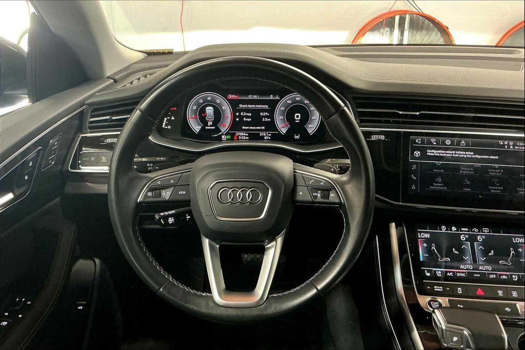 used 2023 Audi Q8 car, priced at $55,879
