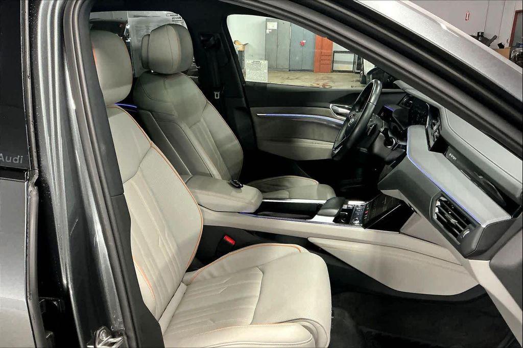 used 2024 Audi Q8 e-tron car, priced at $45,975