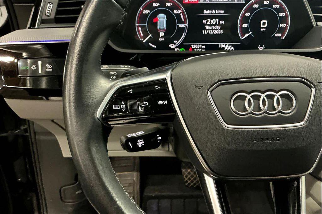 used 2024 Audi Q8 e-tron car, priced at $45,975
