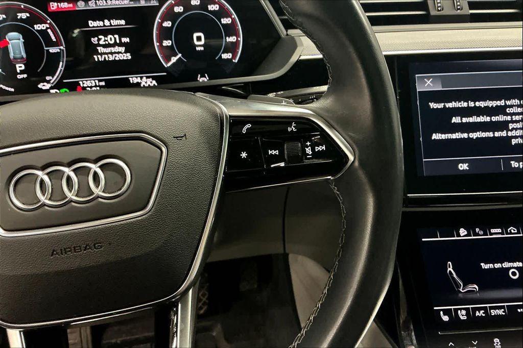used 2024 Audi Q8 e-tron car, priced at $45,975