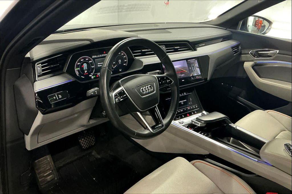 used 2024 Audi Q8 e-tron car, priced at $45,975