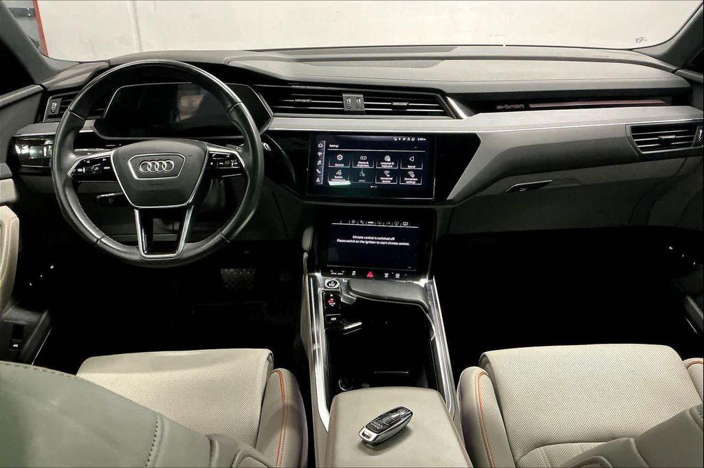 used 2024 Audi Q8 e-tron car, priced at $45,975