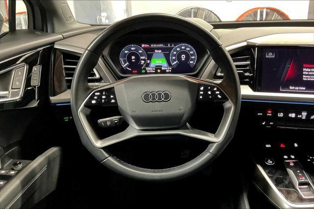 used 2023 Audi Q4 e-tron car, priced at $28,098